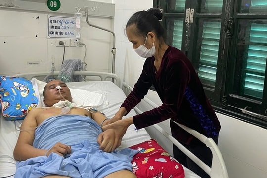 Tai nạn do bão số 3, một Phó Hiệu trưởng ở Kinh Môn vẫn trong cơn nguy kịch