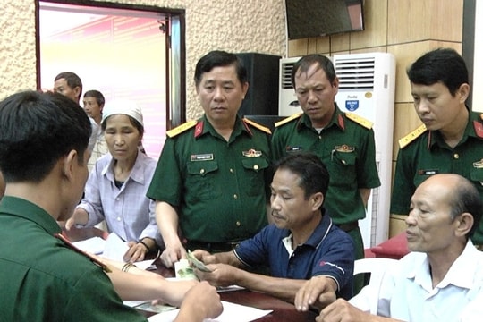 Tăng trợ cấp hằng tháng với quân nhân đã phục viên, xuất ngũ từ đầu tháng 11