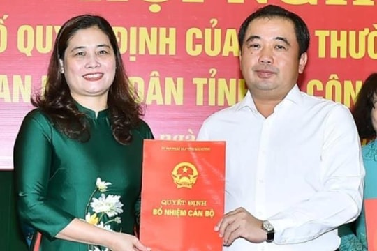 Đồng chí Bùi Thúy Hạnh giữ chức Phó Giám đốc Sở Lao động, Thương binh và Xã hội Hải Dương