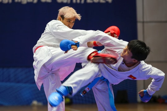 Hơn 200 vận động viên tranh Giải karate các câu lạc bộ tỉnh Hải Dương