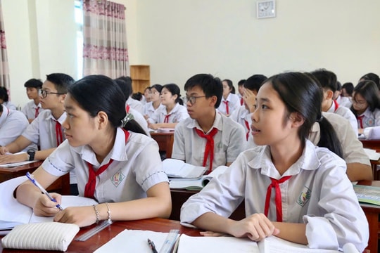 Khảo sát chất lượng học sinh lớp 9 ở Hải Dương khác trước