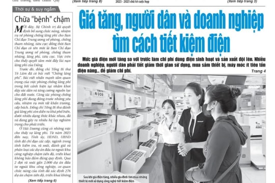 Xem gì trên báo Hải Dương ngày 5/11?