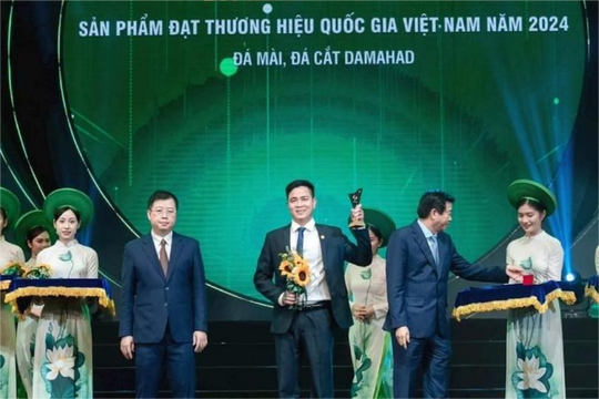 Công ty CP Đá mài Hải Dương lần đầu đạt Thương hiệu quốc gia
