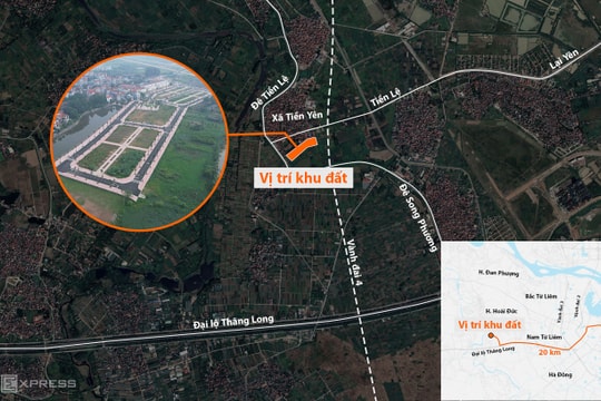 Đất đấu giá ở Hoài Đức vẫn hơn 100 triệu đồng một m2