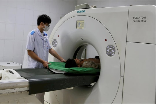 Máy chụp cắt lớp ở Bệnh viện Đa khoa tỉnh Hải Dương hoạt động trở lại