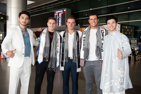 Dàn nam vương thế giới đến Việt Nam dự thi Mr World 2024