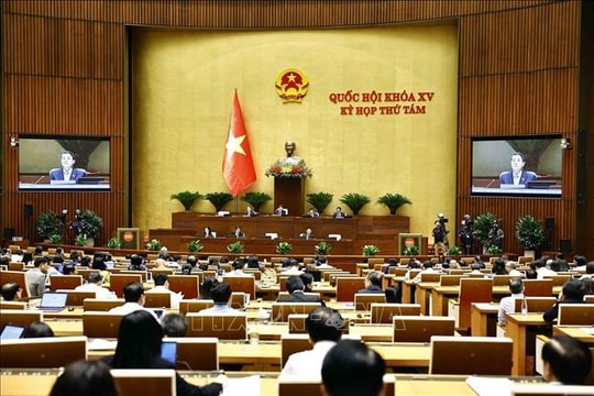 Thông cáo báo chí số 13, Kỳ họp thứ 8, Quốc hội khóa XV