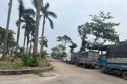 Đoạn đường đôi phía tây TP Hải Dương đã sạch rác