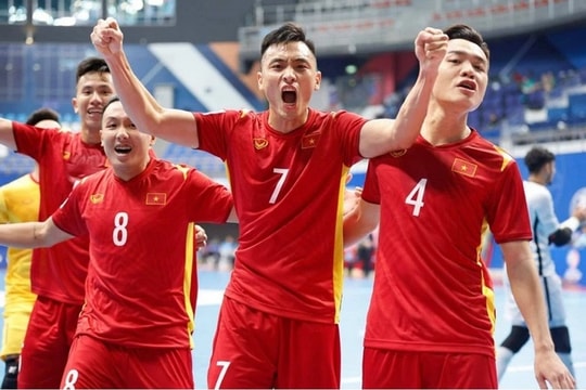 Thắng Thái Lan, tuyển futsal Việt Nam được thưởng nóng 400 triệu đồng