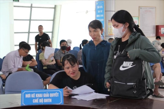 Số người nộp hồ sơ hưởng trợ cấp thất nghiệp ở Hải Dương giảm