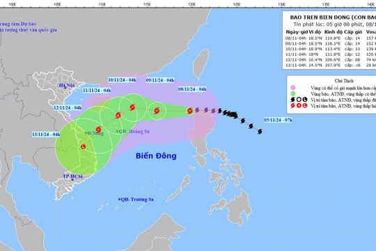 Bão Yinxing vào Biển Đông, Thủ tướng Chính phủ ban hành công điện ứng phó