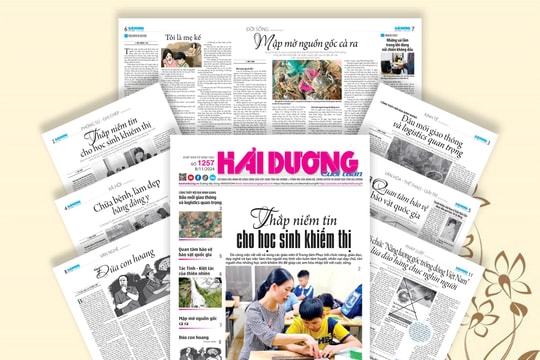 Tìm đọc báo Hải Dương cuối tuần