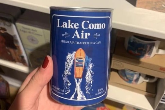 Bán không khí cho du khách làm quà lưu niệm