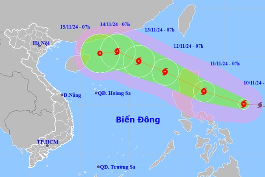 Bão số 7 chưa qua, bão Toraji lại sắp 'nối gót' vào Biển Đông