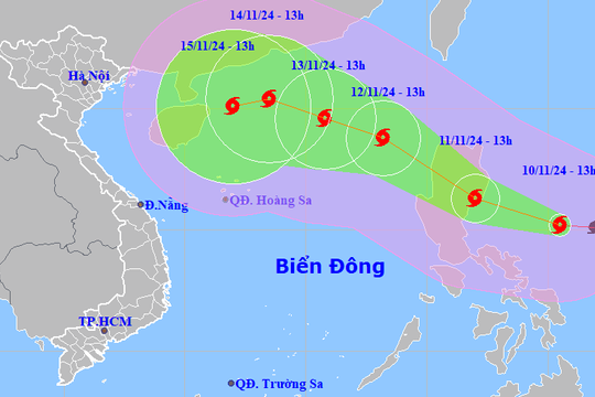 Chủ động ứng phó nguy cơ bão chồng bão