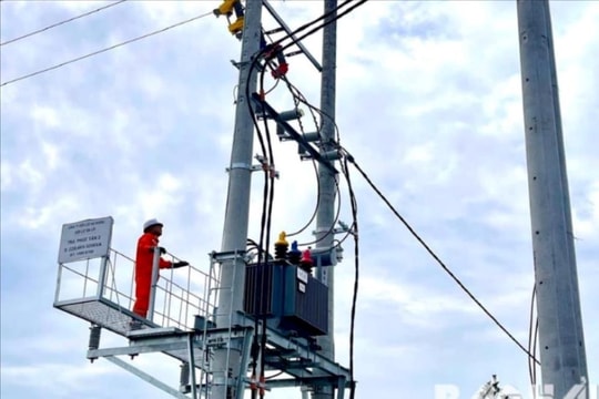 Hải Dương tập trung đầu tư cải tạo, sửa chữa lưới điện sau bão