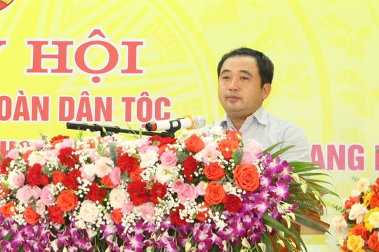 Đồng chí Bí thư Tỉnh ủy Trần Đức Thắng dự Ngày hội Đại đoàn kết toàn dân ở thôn Quang Rực