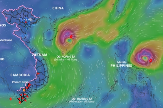 Typhoon Yinxing weakens, another approaching