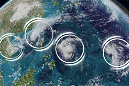 Philippines nhận tin xấu khi 4 cơn bão cùng lúc ‘khuấy đảo’ Tây Thái Bình Dương