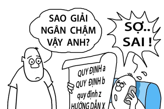 Lý do chậm giải ngân vốn đầu tư công