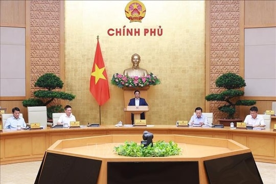 Nghị quyết về Phiên họp Chính phủ thường kỳ tháng 10