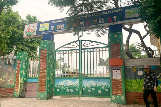 TP Hải Dương mở rộng diện tích Trường Mầm non Hoa Sứ mới