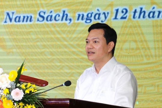 Nam Sách sẽ hoàn thành cấp đổi giấy tờ cho người dân xã sáp nhập trong 6 tháng