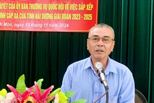 Kinh Môn có phường Duy Tân mới