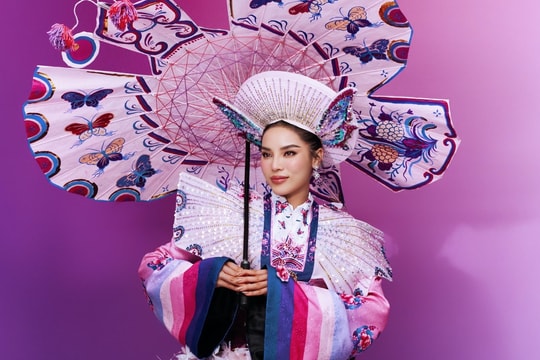 Kỳ Duyên công bố trang phục dân tộc thi Miss Universe 2024