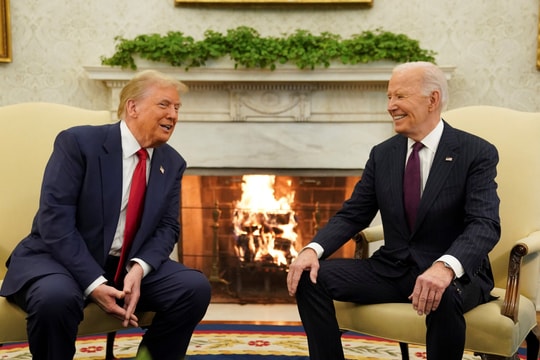 Tổng thống đắc cử Donald Trump gặp ông Biden ở Nhà Trắng