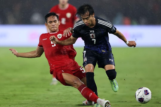 Indonesia thảm bại trước Nhật Bản
