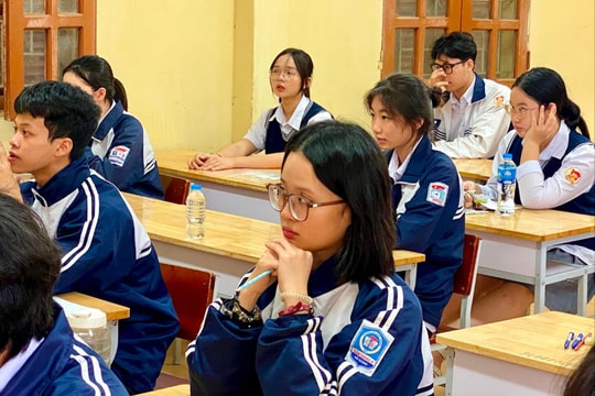 Tạm xác định 13 em có điểm thi học sinh giỏi lớp 12 cao nhất tỉnh Hải Dương