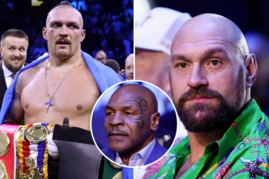 Mike Tyson muốn thượng đài với Tyson Fury, Usyk