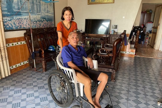 Thoát chết nhưng thành người khuyết tật sau tai nạn giao thông