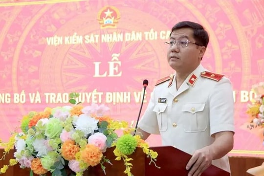 Phó Viện trưởng Viện Kiểm sát nhân dân Hải Dương giữ chức Viện trưởng Viện Kiểm sát nhân dân Nghệ An