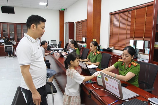 Khoảng 17.000 người không phải đổi căn cước dù ở địa phương diện sáp nhập