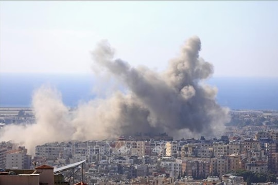 Israel hoàn tất đợt không kích thứ ba vào vùng ngoại ô thủ đô của Liban