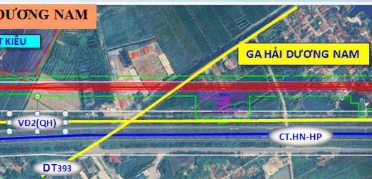Đề nghị điều chỉnh phương án tuyến đường sắt Lào Cai- Hà Nội – Hải Phòng qua Hải Dương
