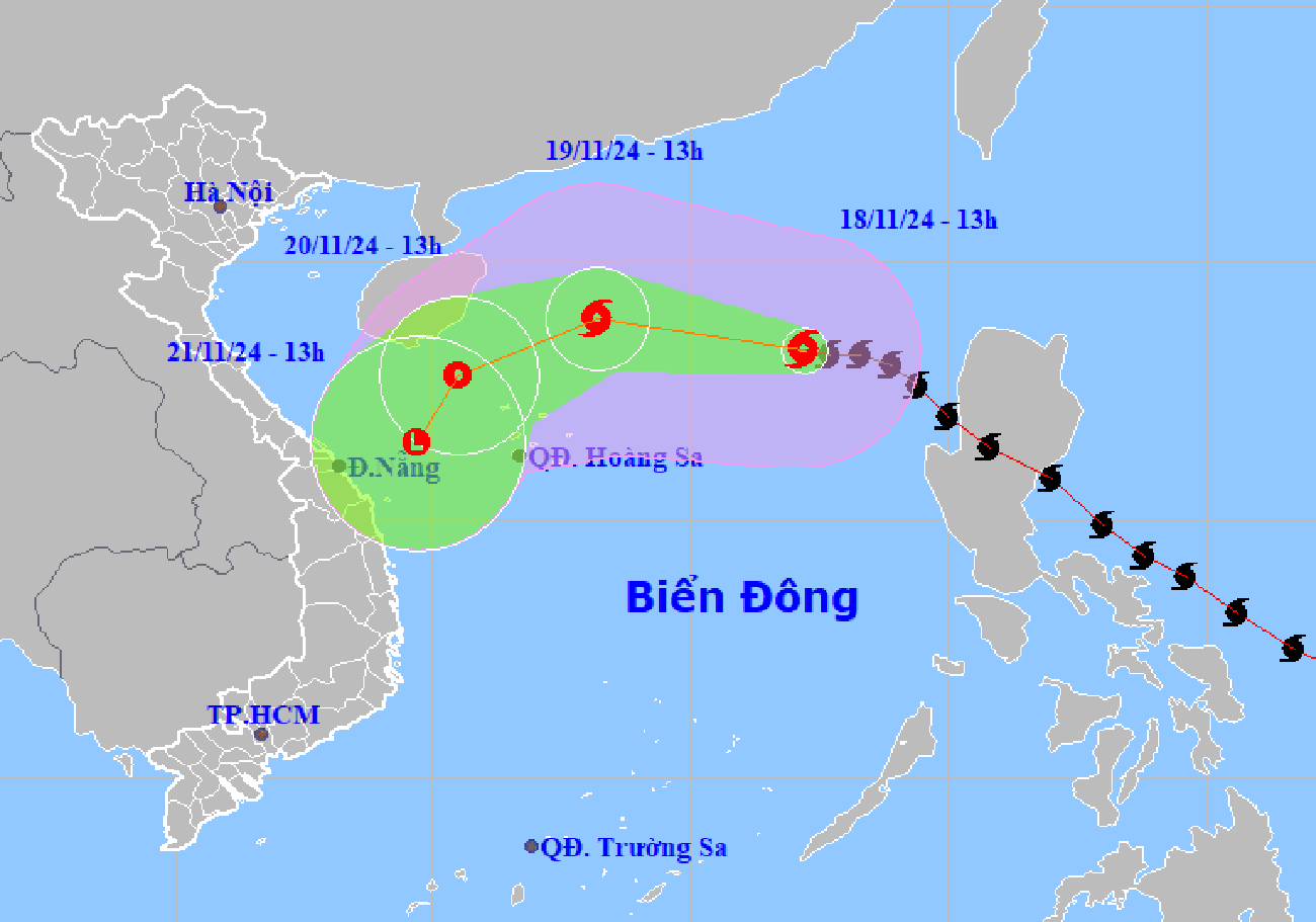 Chủ động ứng phó với bão số 9