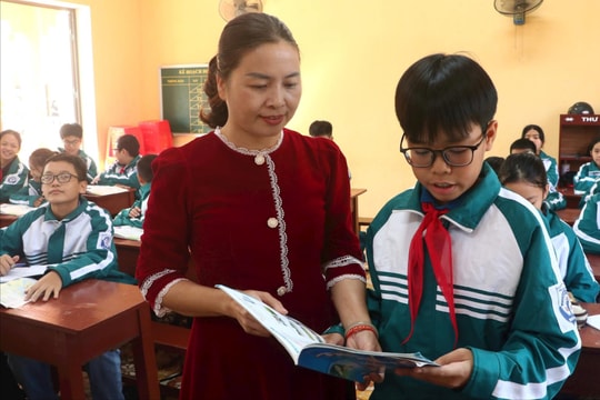Cô Thu yêu nghề, dạy giỏi