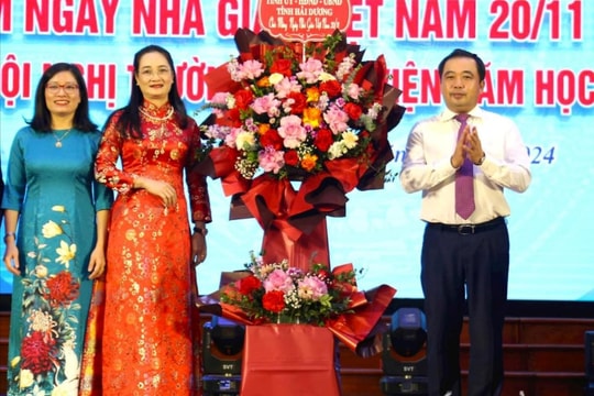 Bí thư Tỉnh ủy Hải Dương Trần Đức Thắng: Đổi mới nội dung, chương trình đào tạo theo chuẩn năng lực