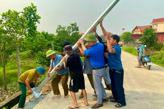 Thanh Miện thắp sáng đường quê
