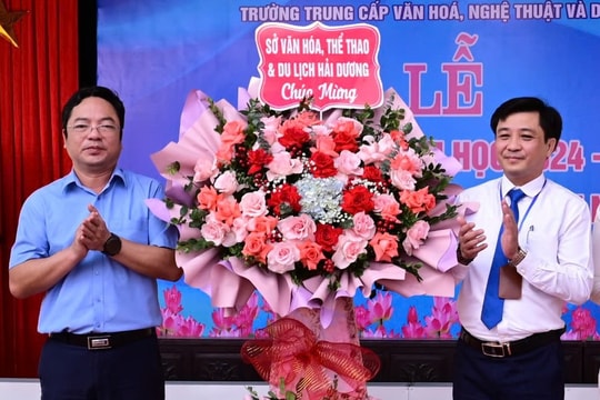 Trường Trung cấp Văn hóa, Nghệ thuật và Du lịch Hải Dương tăng cường chuyển đổi số trong dạy học