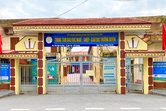 Tạm xác định 2 em có điểm thi học sinh giỏi lớp 12 giáo dục thường xuyên cao nhất tỉnh Hải Dương
