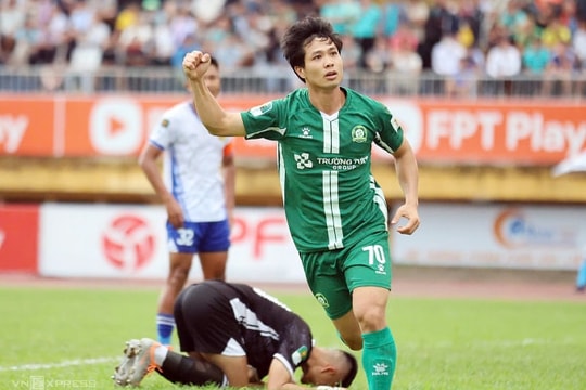 Công Phượng ghi bàn duy nhất trong chiến thắng của Bình Phước