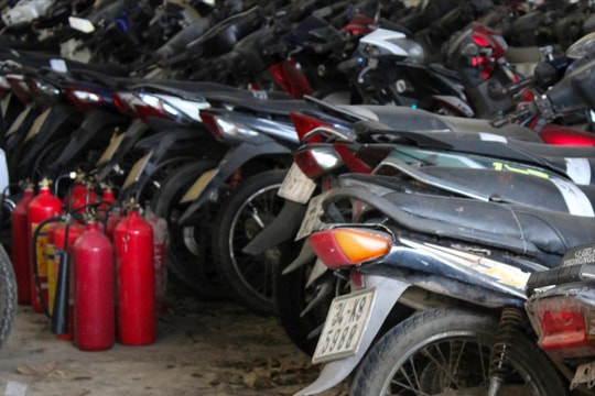 Lãng phí khi chậm xử lý tang vật vi phạm