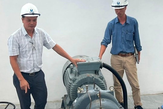 Hoàn thành trạm bơm tăng áp cấp nước sạch cho 30.000 khách hàng ở Bình Giang