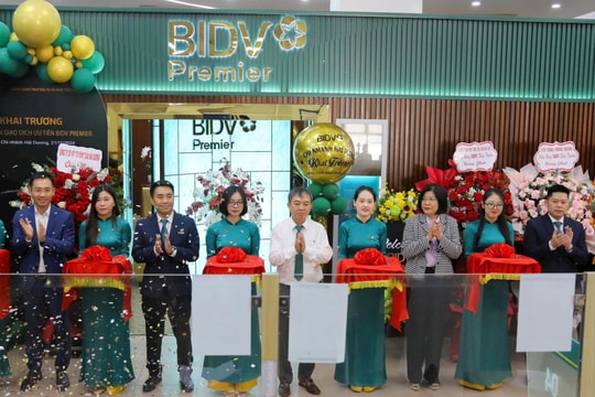 BIDV Hải Dương khai trương không gian giao dịch VIP đầu tiên trong nhóm Big 4