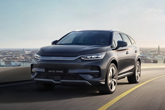 BYD Tang mở bán tại Việt Nam, giá 1,569 tỷ đồng