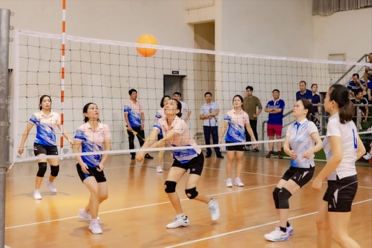 Công nhân Công ty CP Nhiệt điện Phả Lại mê thể thao